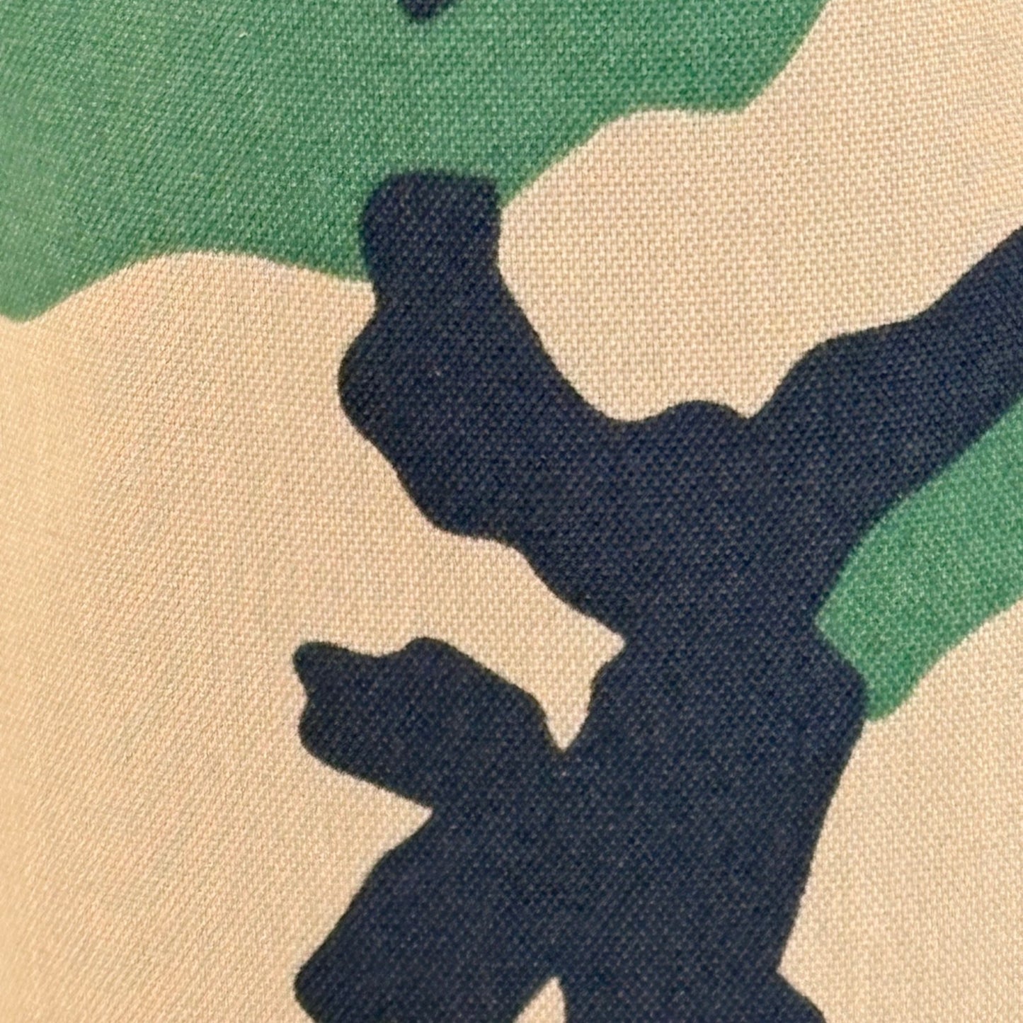Handmade Cordura golf headcover in iconic M81 woodland camo. Military field pattern, polar fleece lining, snug fit.